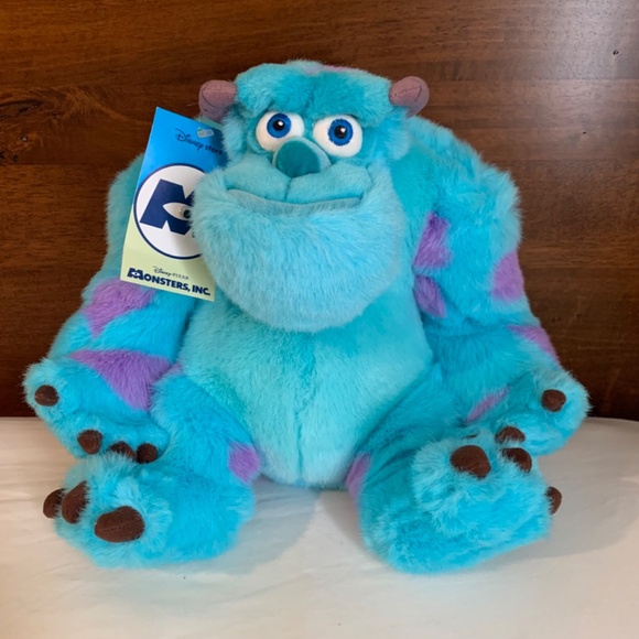 Disney Pixar Collection Monsters INC Sully Plush Toy & Sully Spinning Toy - Picture 2 of 14
